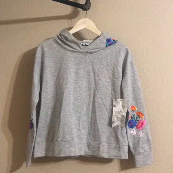 NWT Almost Famous hoodie sweater pull over top - Picture 3 of 5